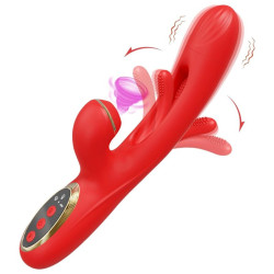 MyPlayToys Vibro Rabbit Clitsuck 13 x 3.6cm Rouge